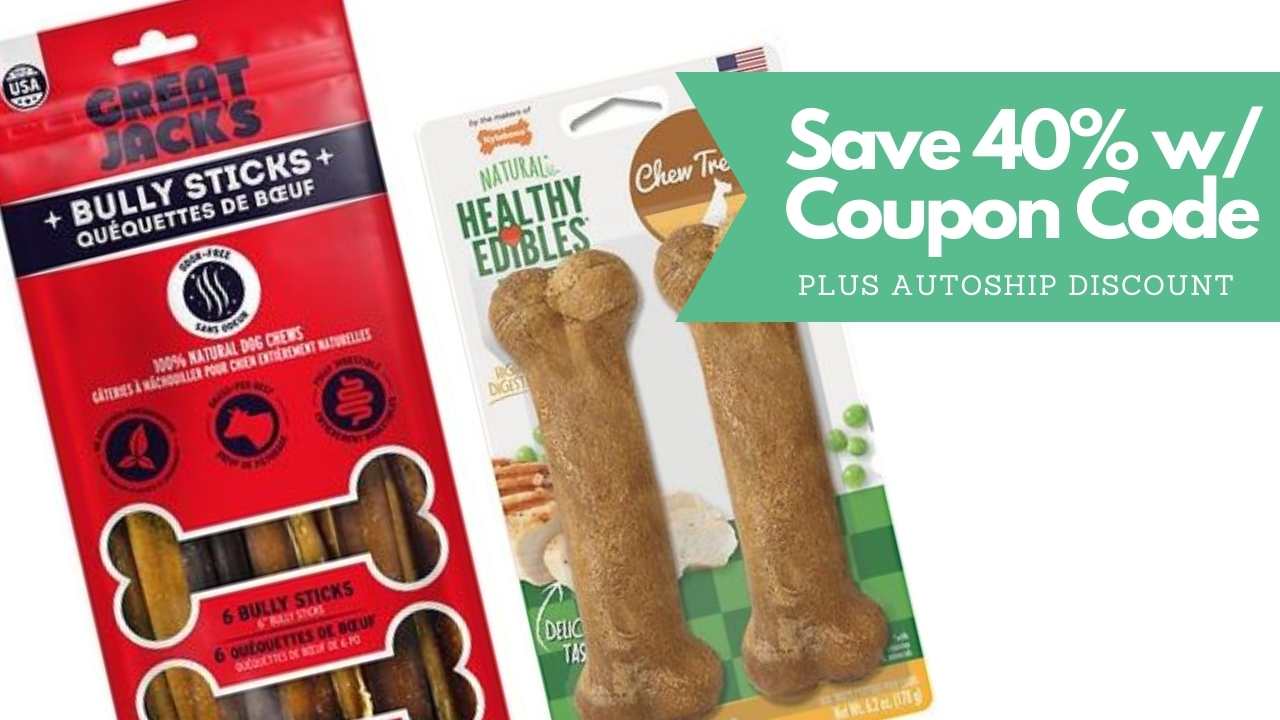 Coupon Up to 40 Off Chew Treats and Bones Southern Savers