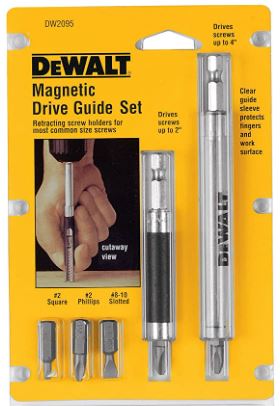 dewalt magnetic guide set
