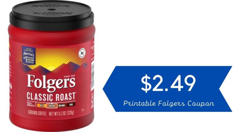 Folgers Coupon | Print Now for Walgreens Deal Starting Sunday ...