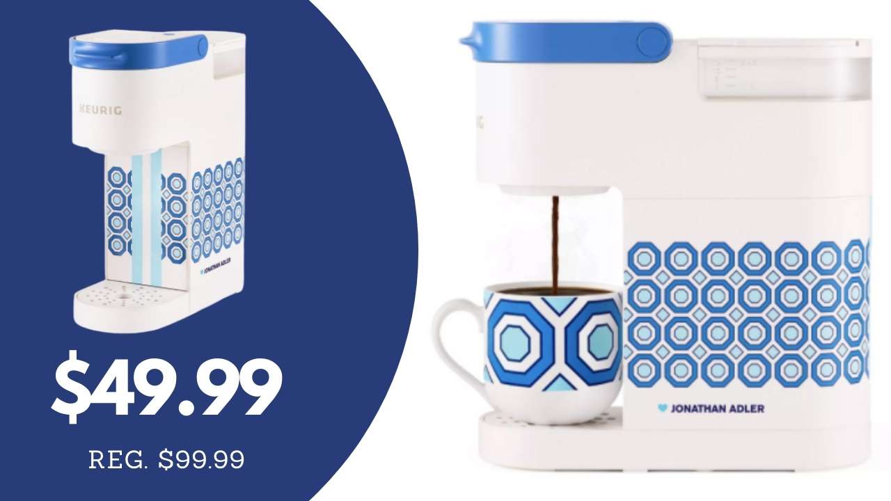 Keurig KMini Jonathan Adler Limited Edition Single Serve K Cup Pod