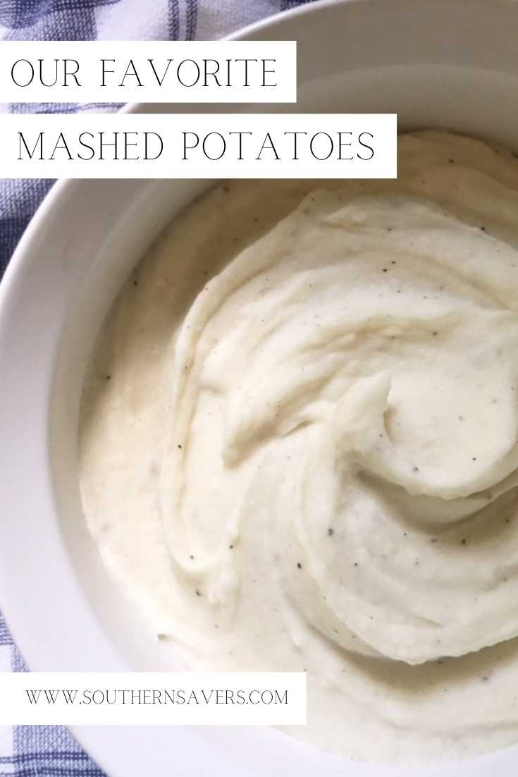 Frugal Recipe: Our Favorite Mashed Potatoes