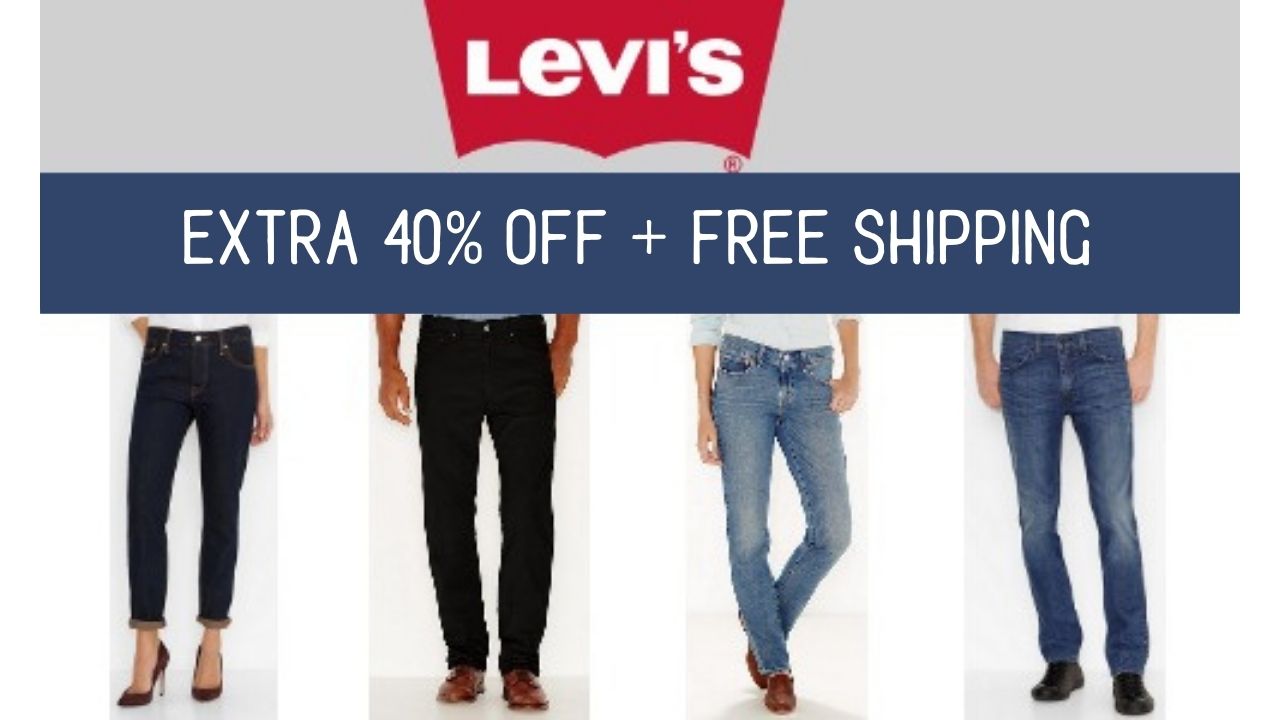 Levi's Coupon | 40% Off + Free Shipping :: Southern Savers