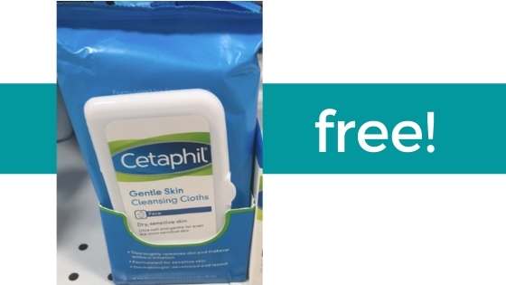 FREE Cetaphil Makeup Removing Wipes at Kroger Southern Savers