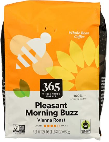 pleasant morning buzz coffee