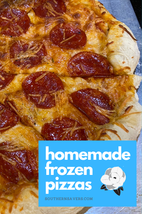 Control the ingredients and stock your freezer! These homemade frozen pizzas are delicious and taste totally fresh when you cook them.