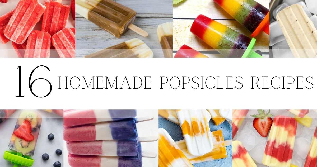 homemade popsicles recipes