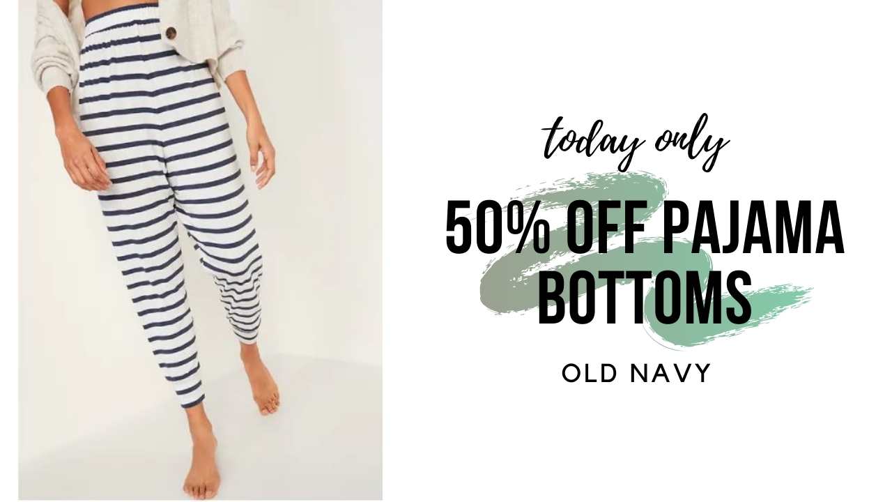 old navy pajama bottoms