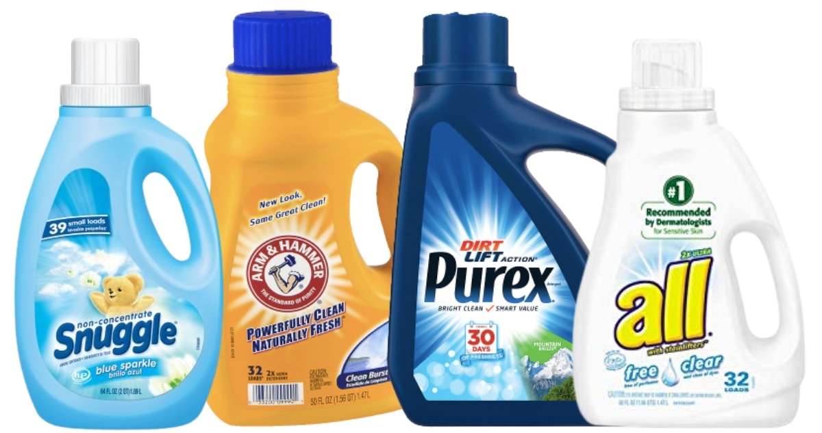 Walgreens Laundry Deals Save on Arm & Hammer, Purex, Snuggle, & All