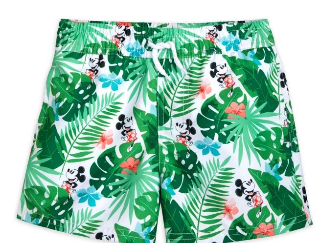 mickey swim trunks