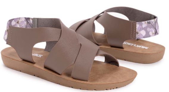 taupe sandals
