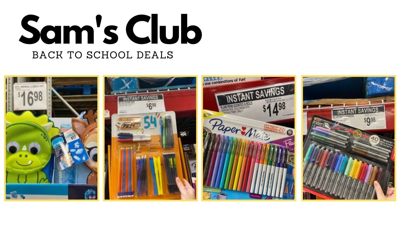 BIC Assorted Back to School Supply Kit, 82 Piece Set - Sam's Club