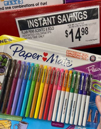 Paper Mate Flair Pens, Assorted Colors, Pack of 20 - Sam's Club