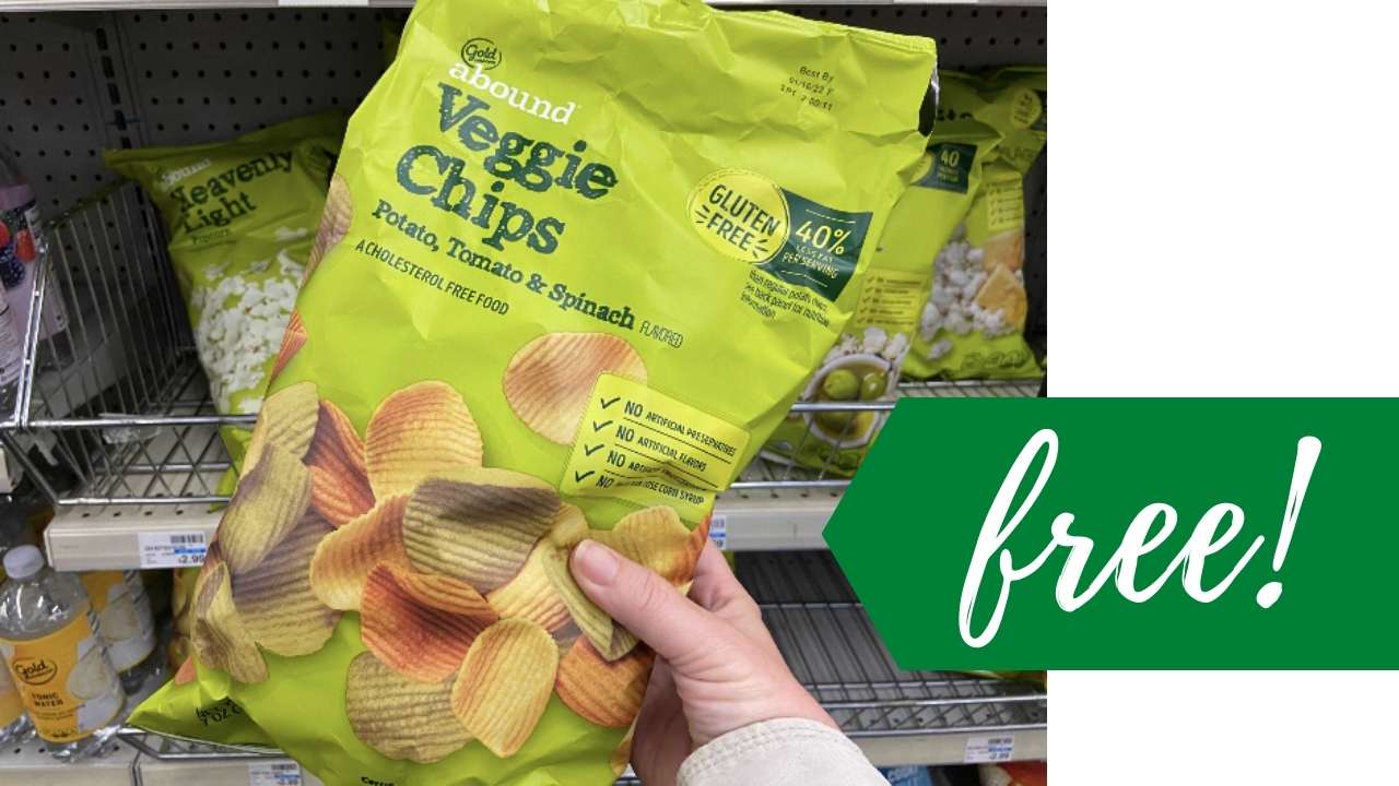 CVS App Freebie Gold Emblem Abound Veggie Chips Southern Savers
