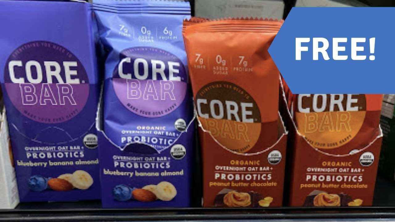 FREE CORE Organic Refrigerated Oat Bar Target Deal Southern Savers