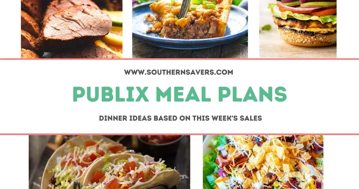 publix meal plans 7/14