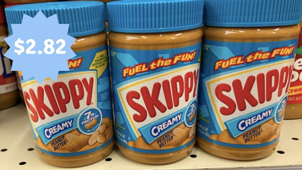 Skippy Coupon Peanut Butter for 2.82 at Publix Southern Savers
