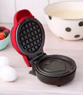 mini heart waffle maker