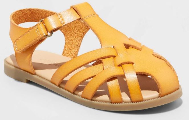 cognac sandals