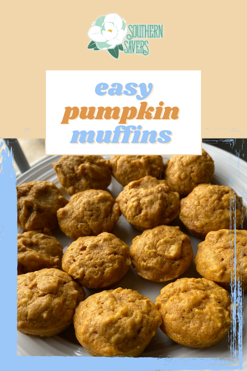 These easy pumpkin oat muffins are not only low in sugar, they are perfect for breakfast or a delicious after school snack!