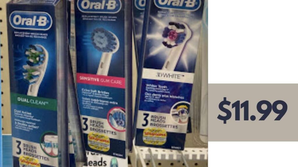 OralB Replacement Brush Heads for 11.99 Southern Savers