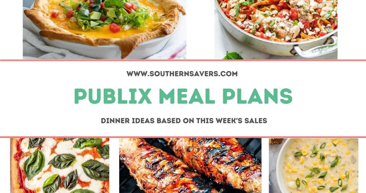 publix meal plans 8/11