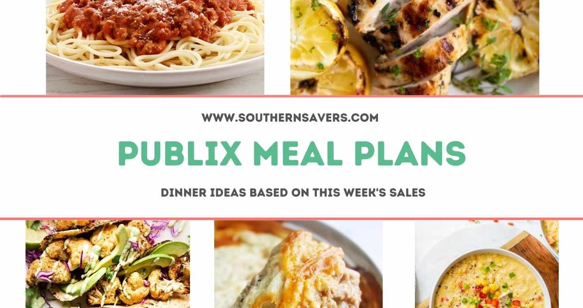 publix meal plans 9/1