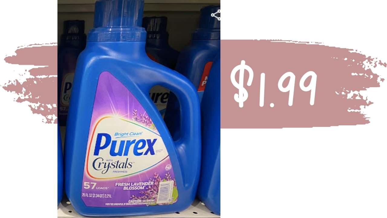 1.99 Purex Liquid Laundry Detergent Kroger Mega Deal Southern Savers