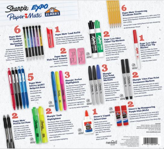 Amazon | 38-Piece School Supplies Variety Pack $9.99 (Reg. $20