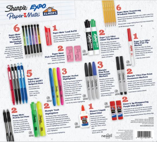 school supplies variety pack