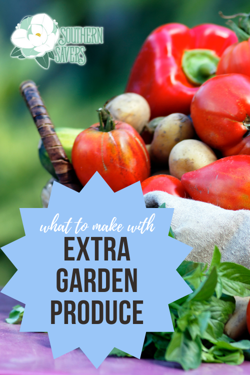 If your garden is giving you fruits and vegetables out your ears, see these delicious ideas for what to make with extra garden produce!