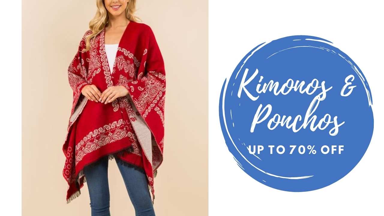 women's ponchos