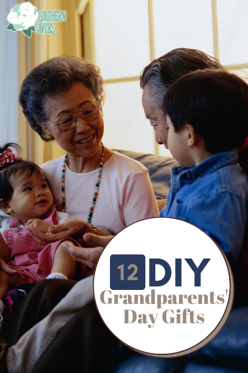 You can give Grandma and Grandpa a meaningful gift that you (and your kids) make yourself! Here are 12 DIY Grandparents Day Gifts.