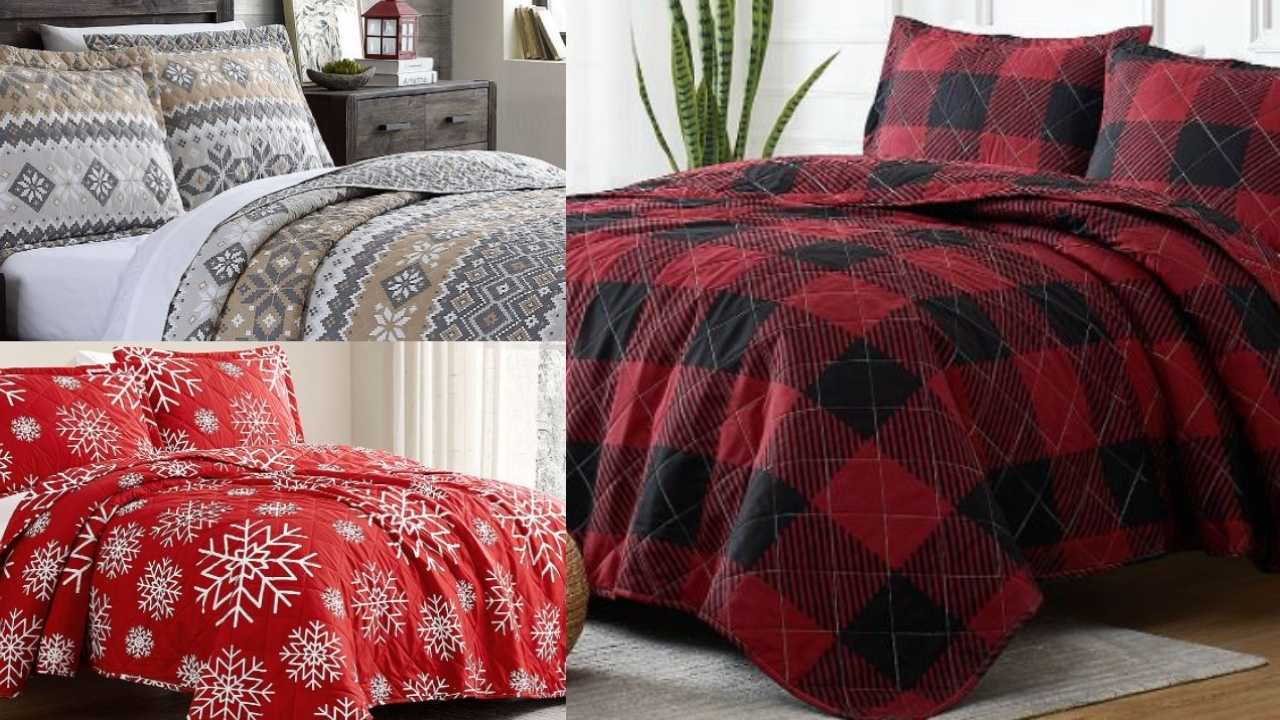 zulily christmas quilts