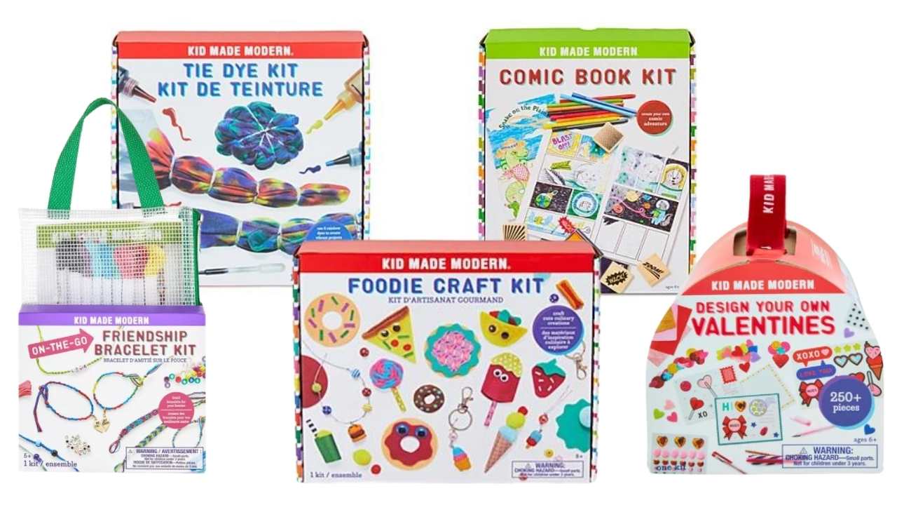 kid made modern craft kits