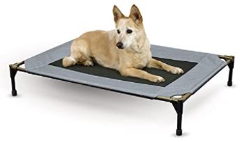 elevated pet bed