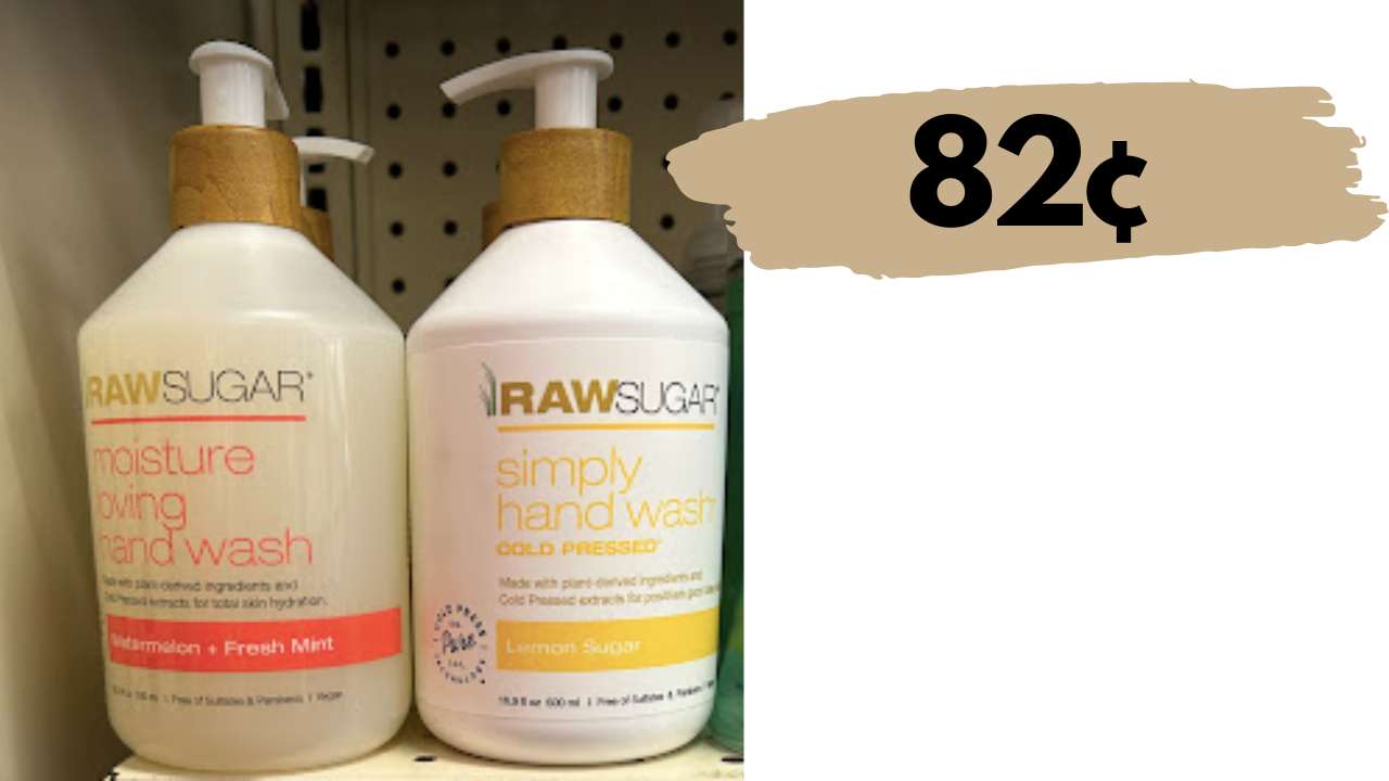 Stock Up on Raw Sugar Hand Soap for 82¢ at Walgreens (reg. 4.99