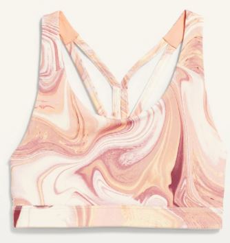 medium support sports bra