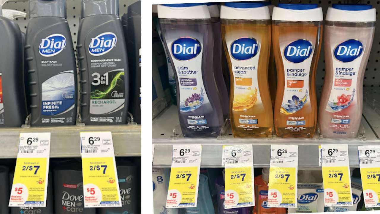 Get Dial Body Wash for 1.17 at Walgreens Southern Savers