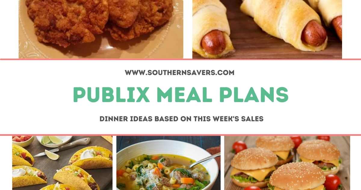 publix meal plans 10/13