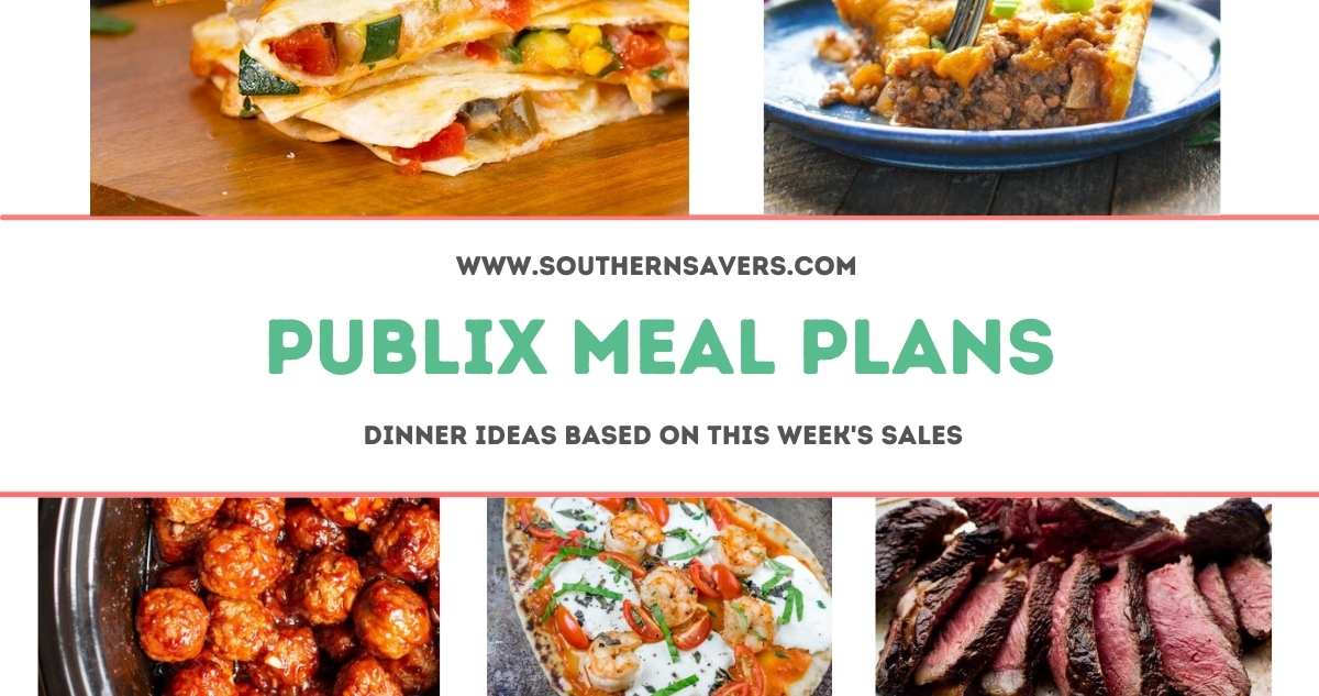 publix meal plans 10/6