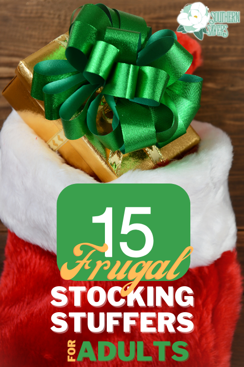 Kids aren't the only ones who love stockings! Fill a stocking for a sibling or partner with some of these 15 frugal stocking stuffers for adults.
