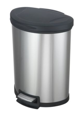Early Black Friday Deals Are, Mainstays 13g Stainless Steel Semi Round Waste Can
