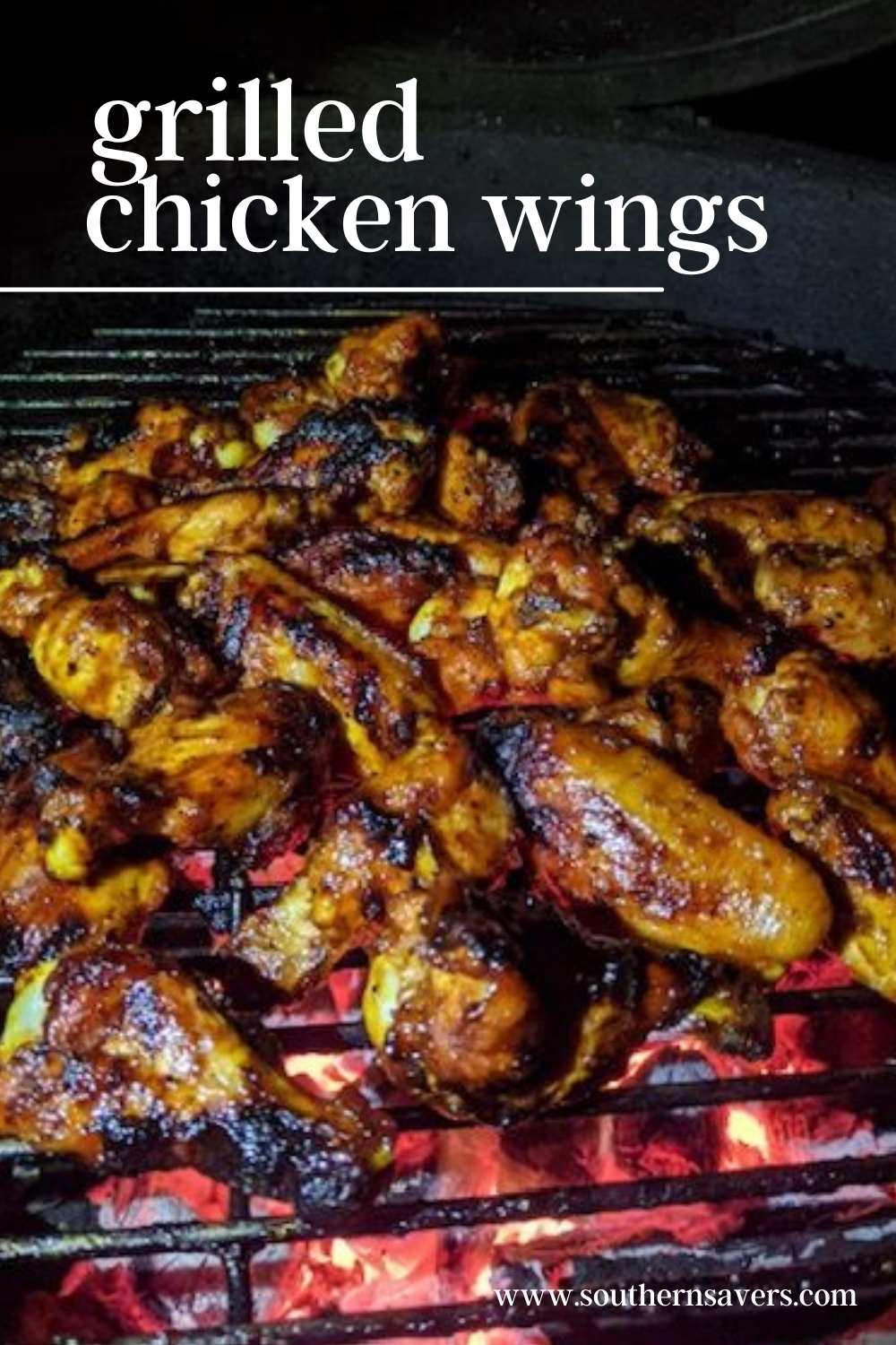 grilled chicken wings pinterest