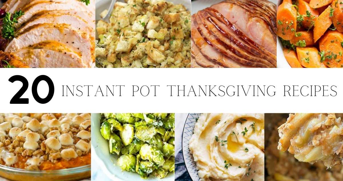 instant pot thanksgiving recipes