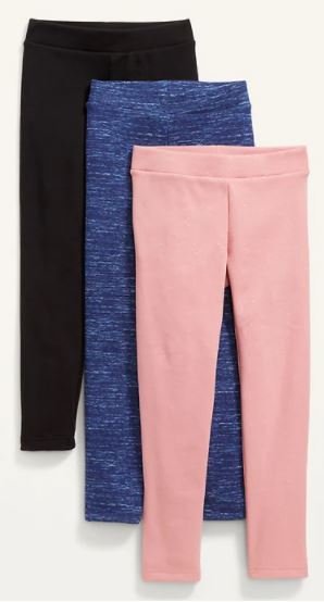 pack of leggings for girls