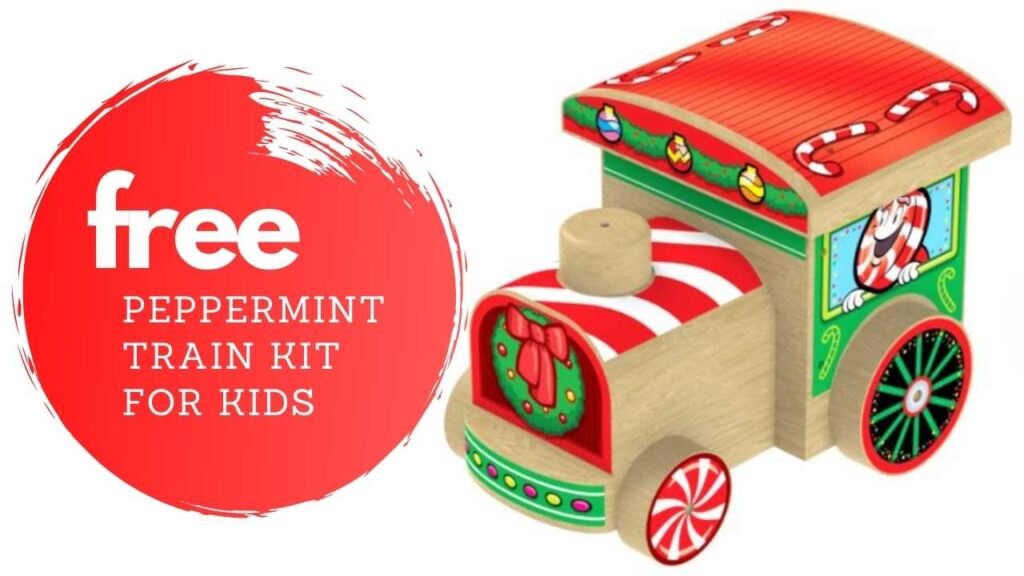Lowe's Kids FREE Peppermint Train Kit Southern Savers
