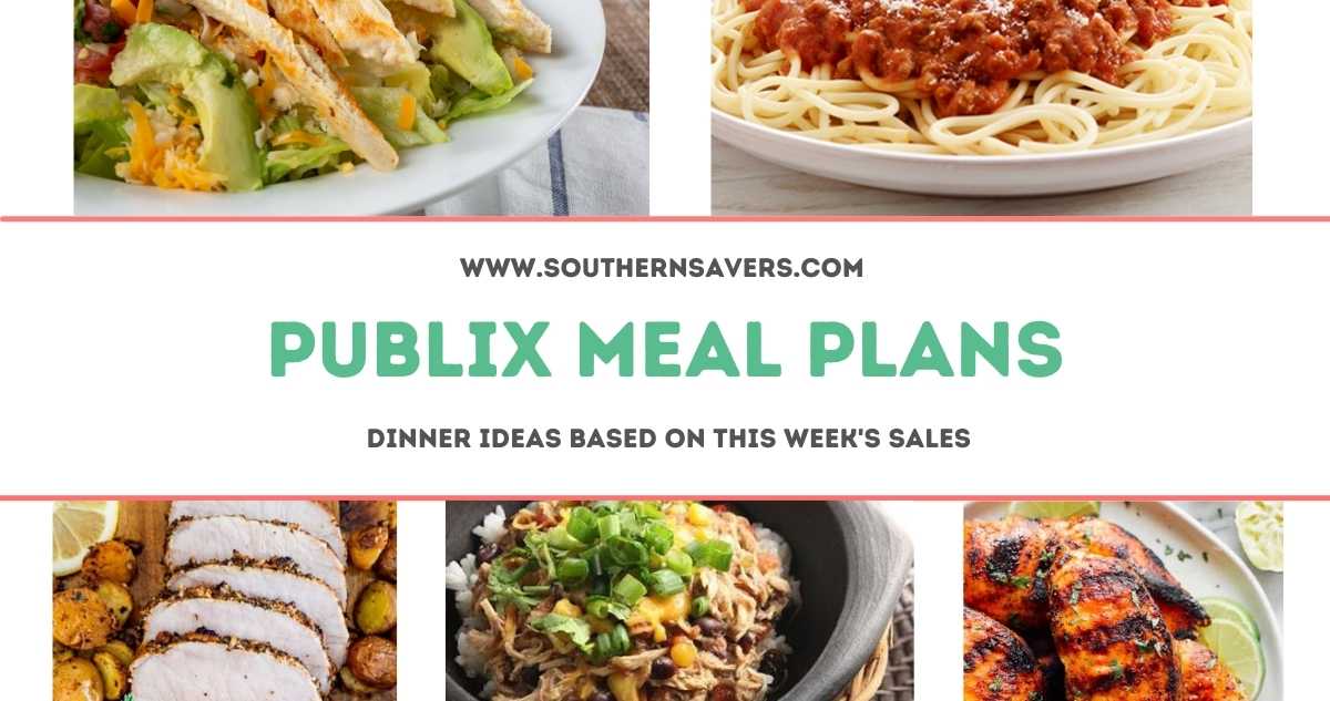 publix meal plans 11/10