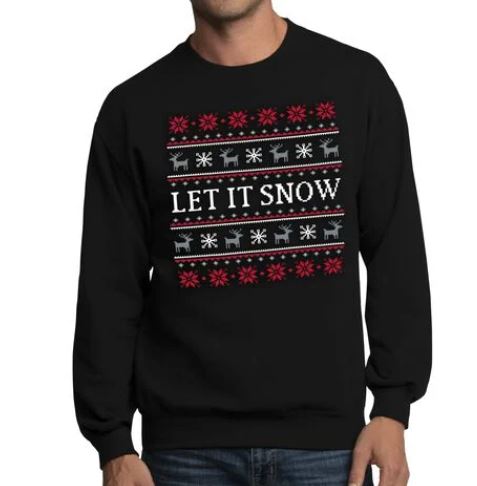 snow sweatshirt