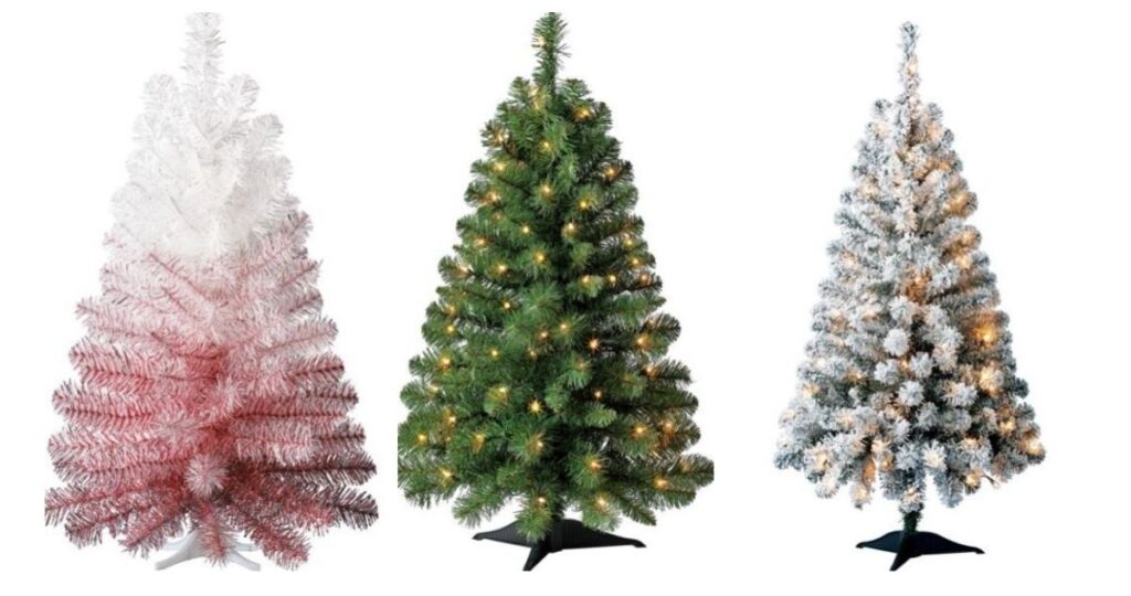 Holiday Time 6 ft. Artificial Christmas Tree for 22 Southern Savers