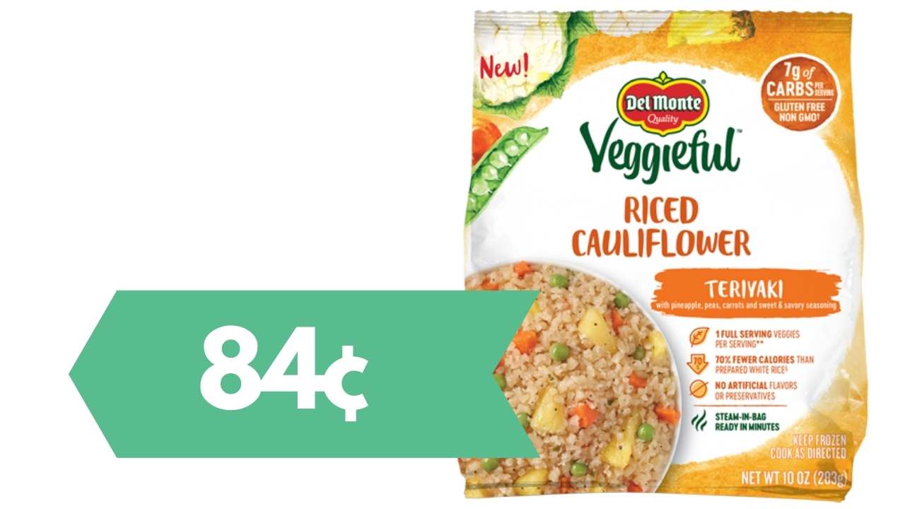 Printable Del Monte Coupon | 84¢ Veggieful Riced Veggies :: Southern Savers